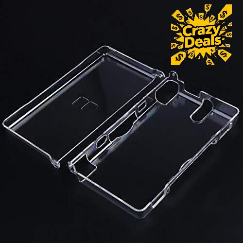 Clear Hard Crystal Protective Case Sleeve for Nintendo DSL NDS Lite NDSL Console