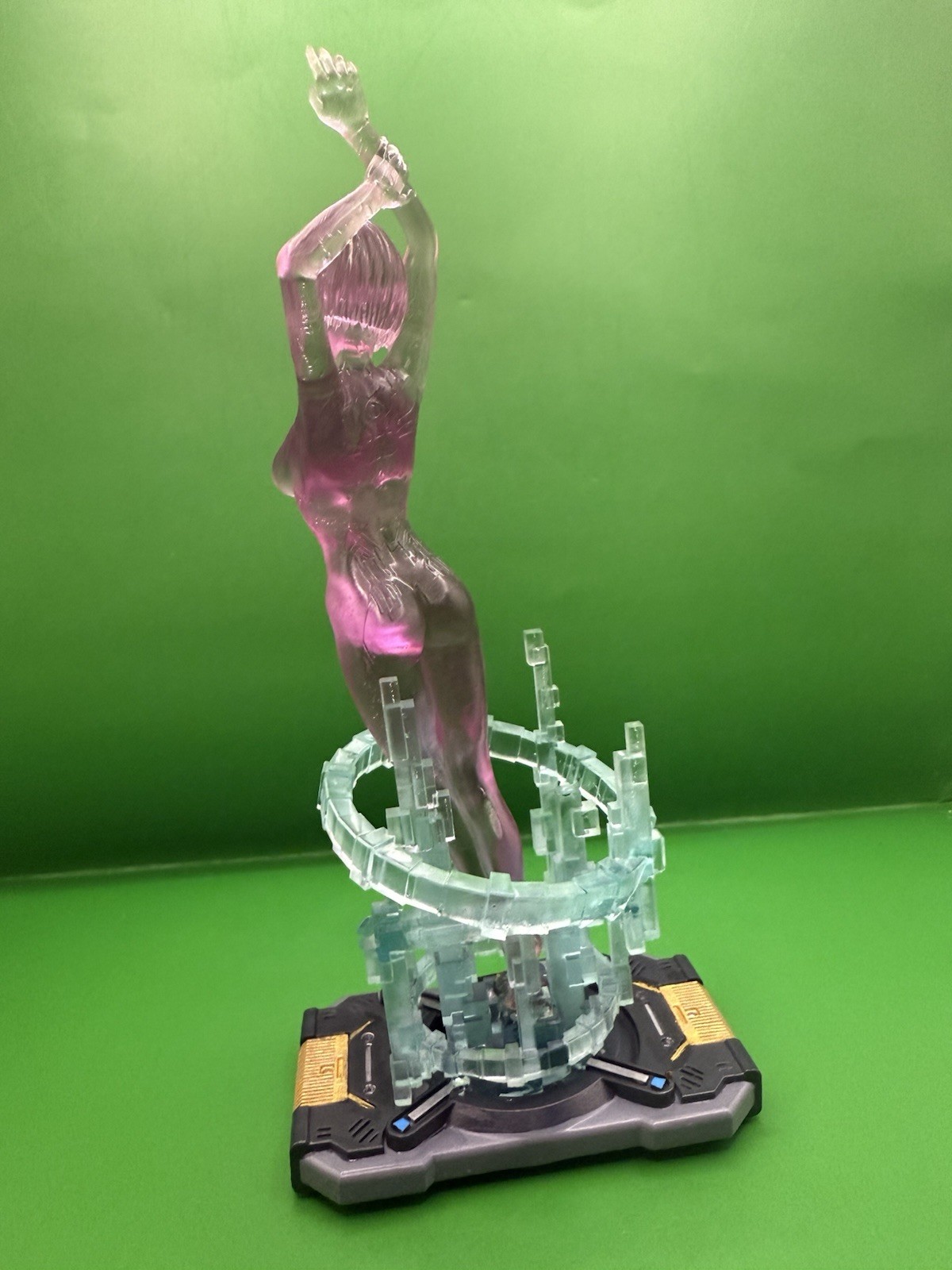 Halo Cortana Chip Statue #2 – OG Purple Edition