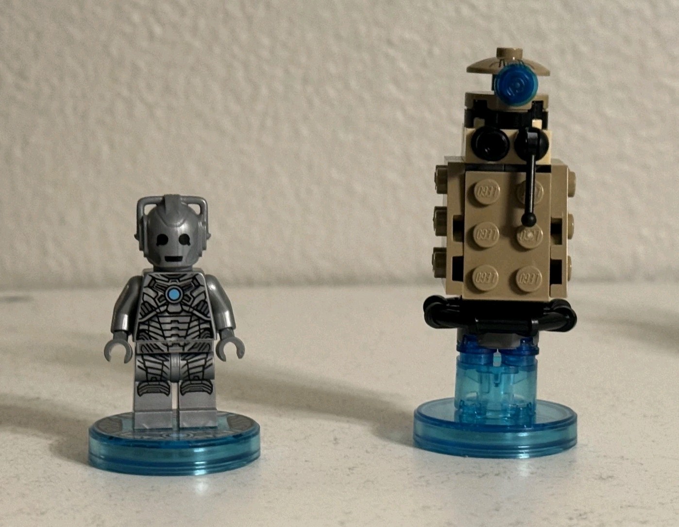 LEGO Dimensions Cyberman & Dalek Character Figure Pack Interchangeable Parts