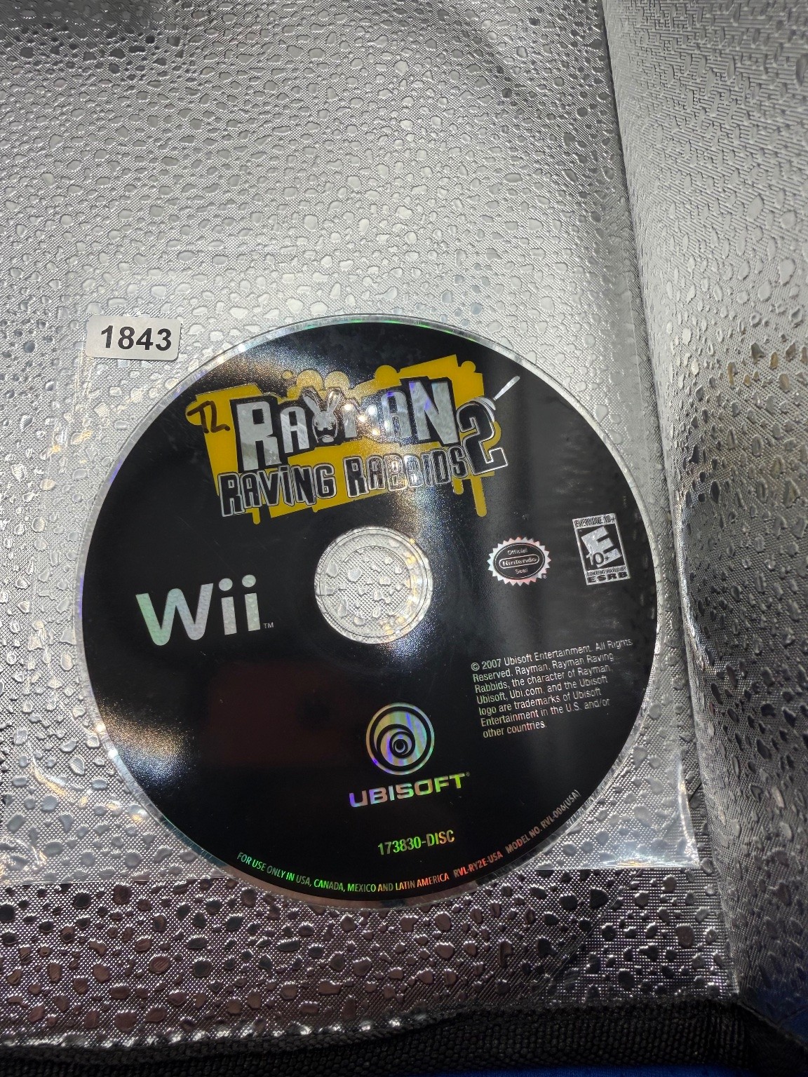 Rayman Raving Rabbids 2 Wii Video Game Ubisoft Mini-Games Party