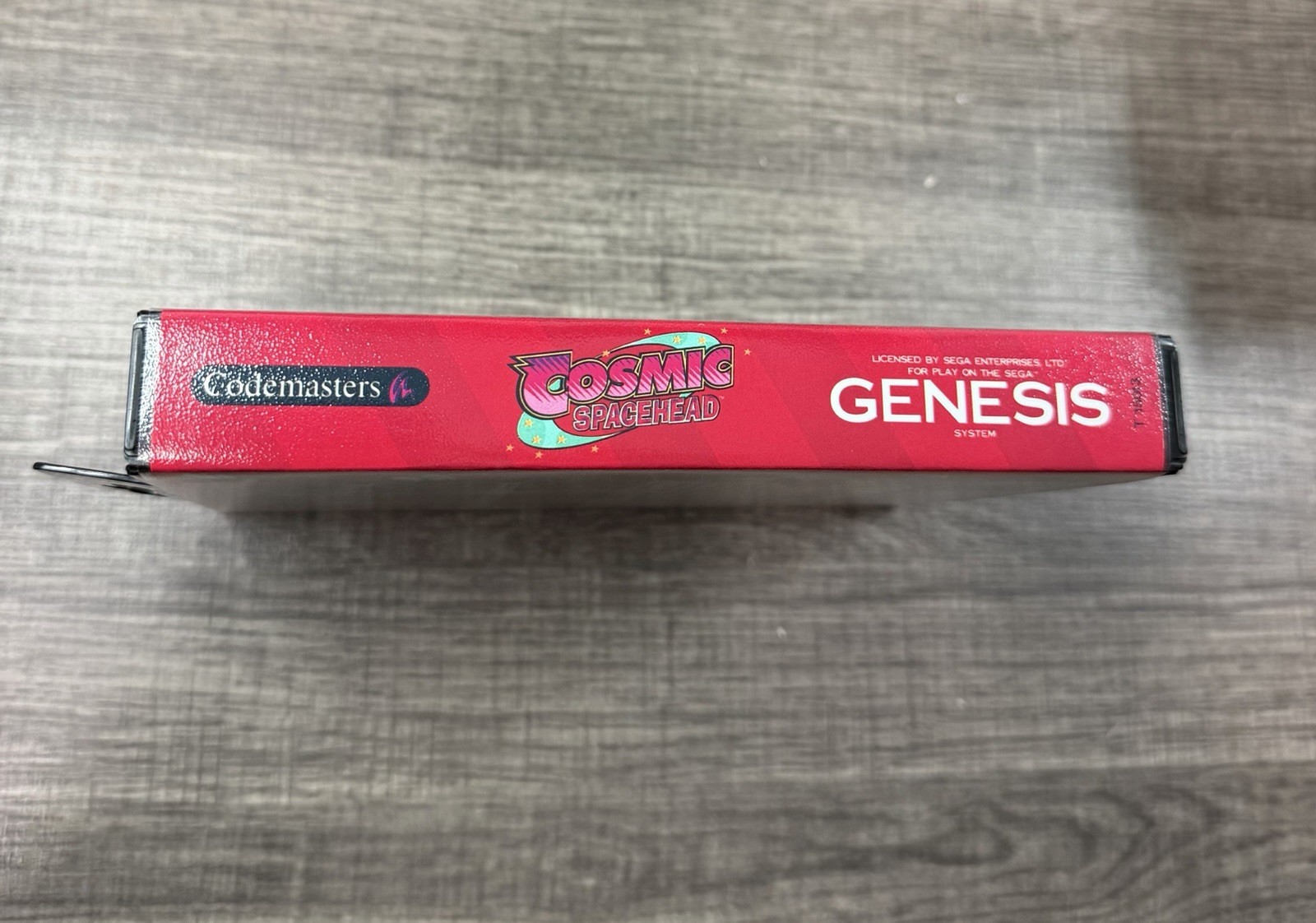 Cosmic Spacehead Custom Game Case For Sega Genesis *NO GAME*