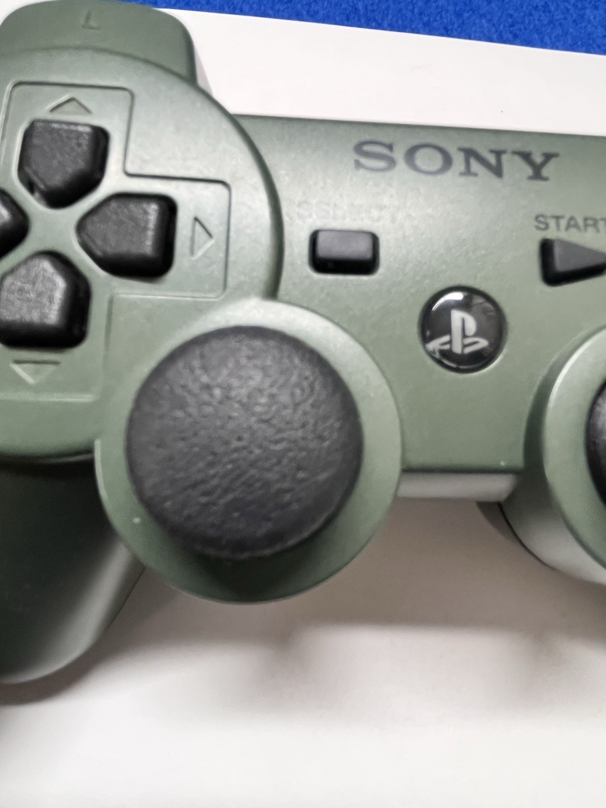 Sony PS3 DualShock 3 Wireless Controller – Green Camo OEM Tested