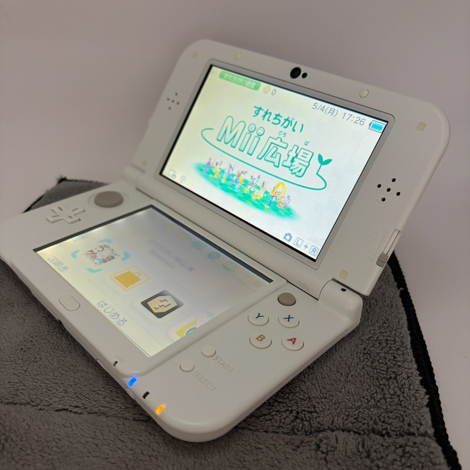【Excellent5】Nintendo NEW 3DS LL XL Pearl White System Used Game Console From JP