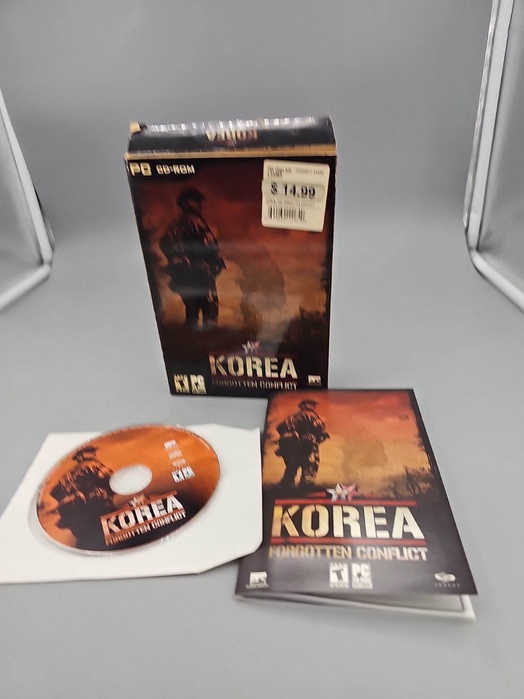 Korea Forgotten CONFLICT PC Computer Cd-Rom Original