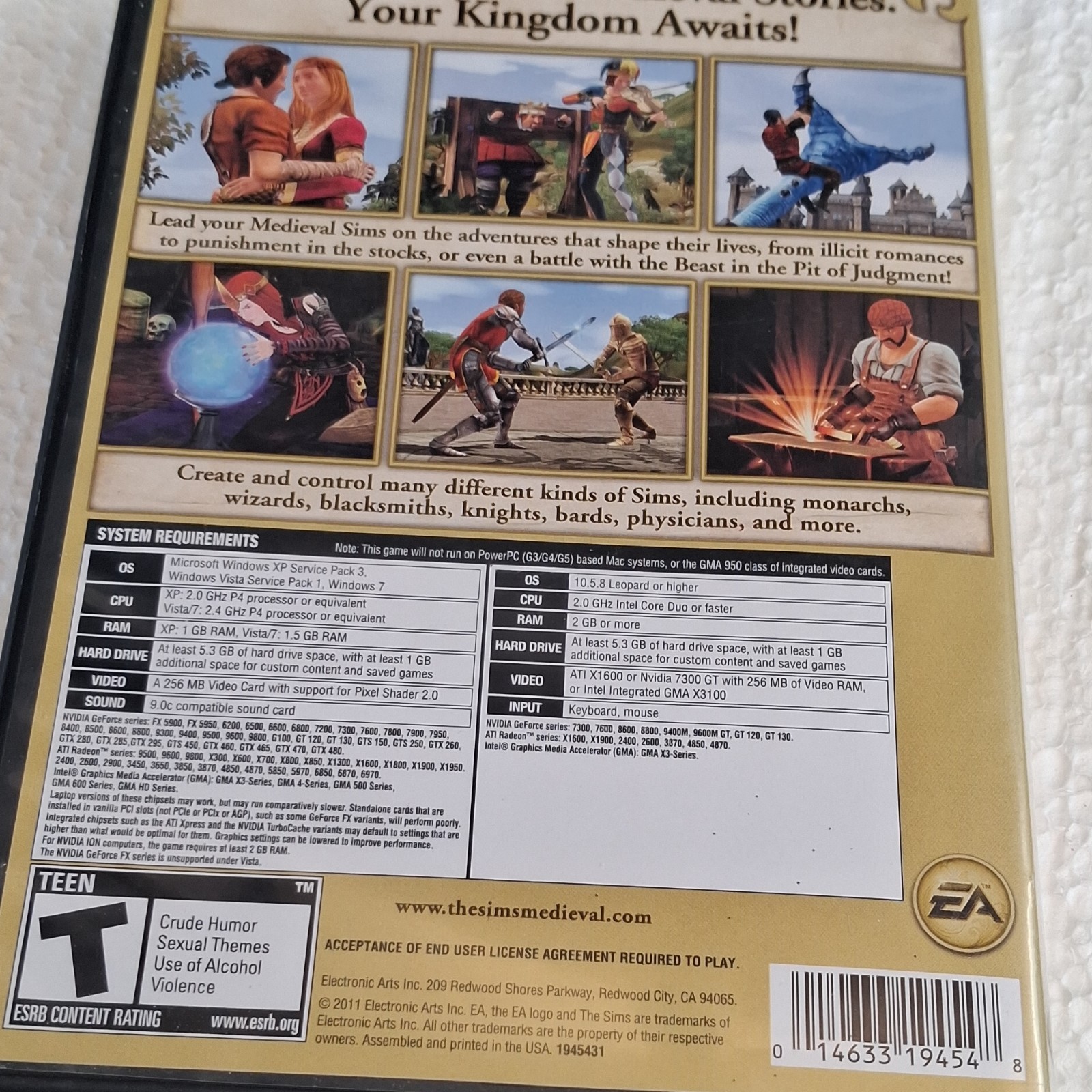 Electronic Arts The Sims Medieval PC/Mac 2011