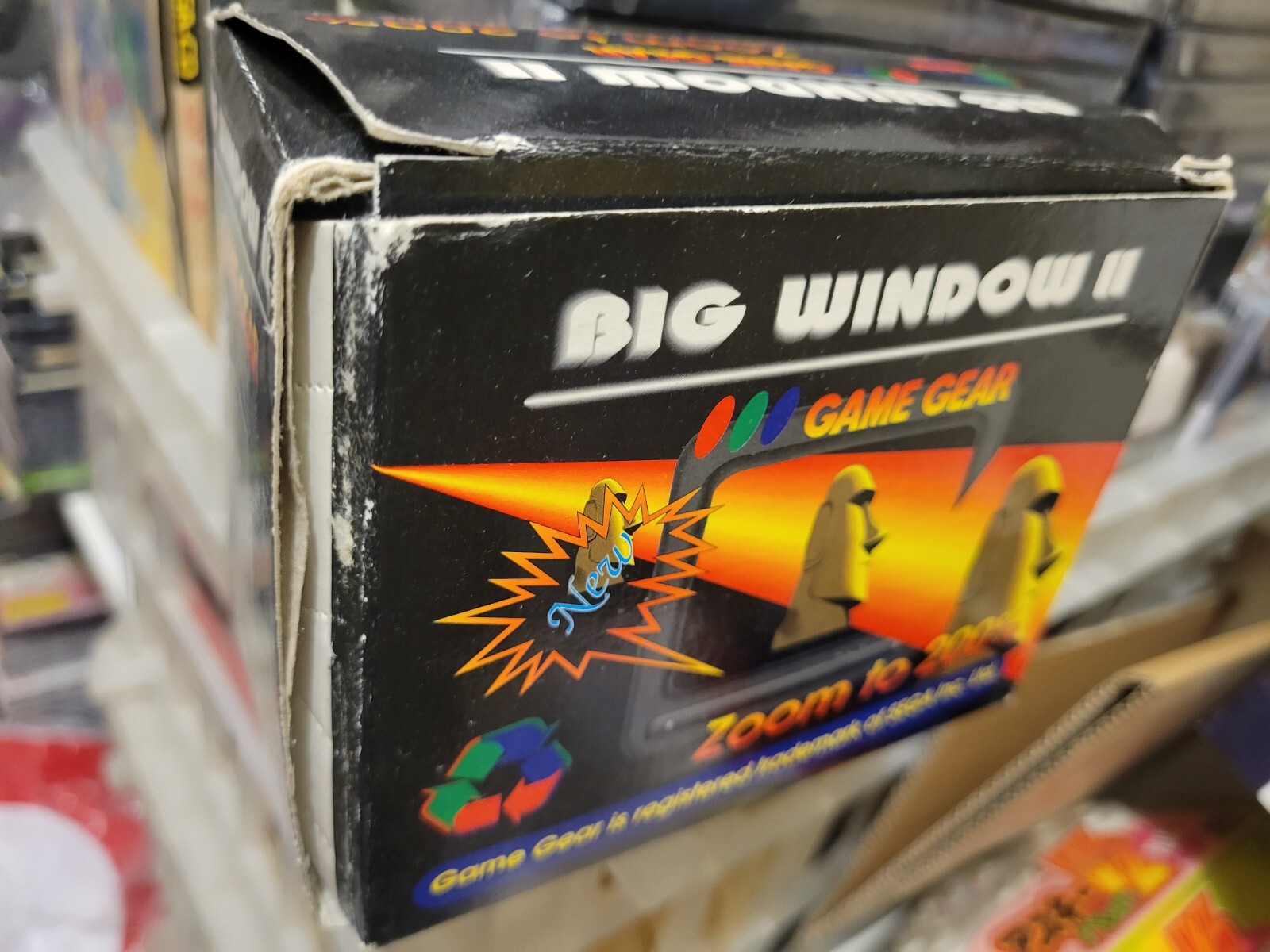 Big Window II (1992) Brand New Factory Boxed Hong Kong Game Gear GG Import
