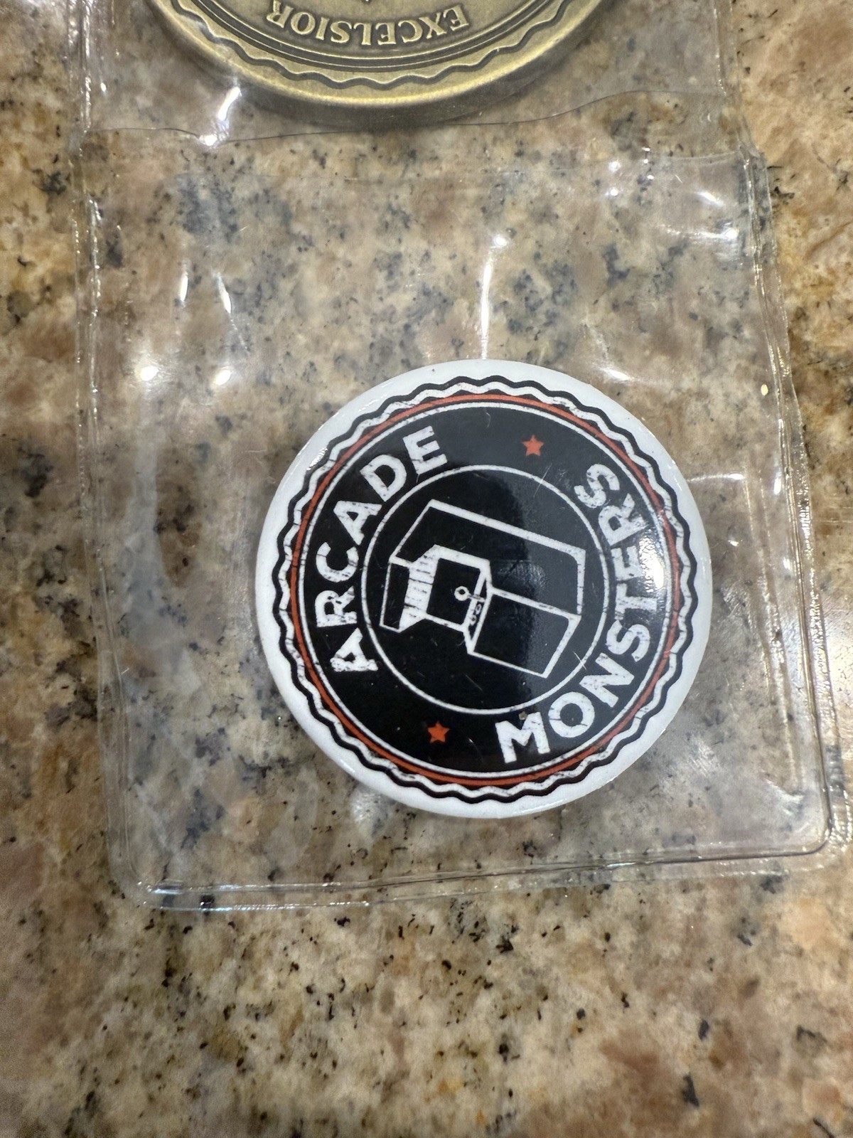 Arcade Monsters Arcade Olympics 2022 Challenge Coin #094 w Pin