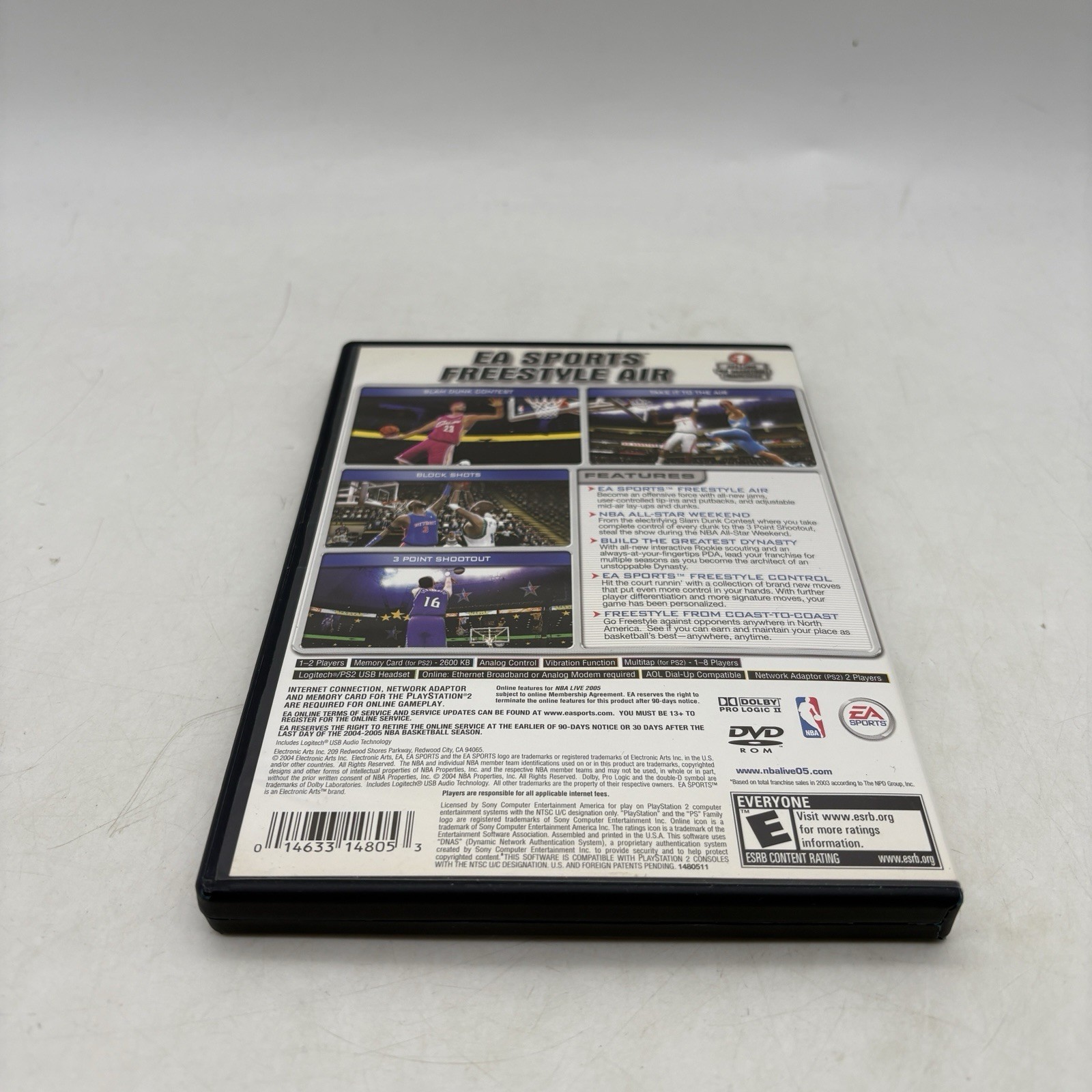 NBA Live 2005 PlayStation 2 PS2 Complete w/ Manual CIB Tested
