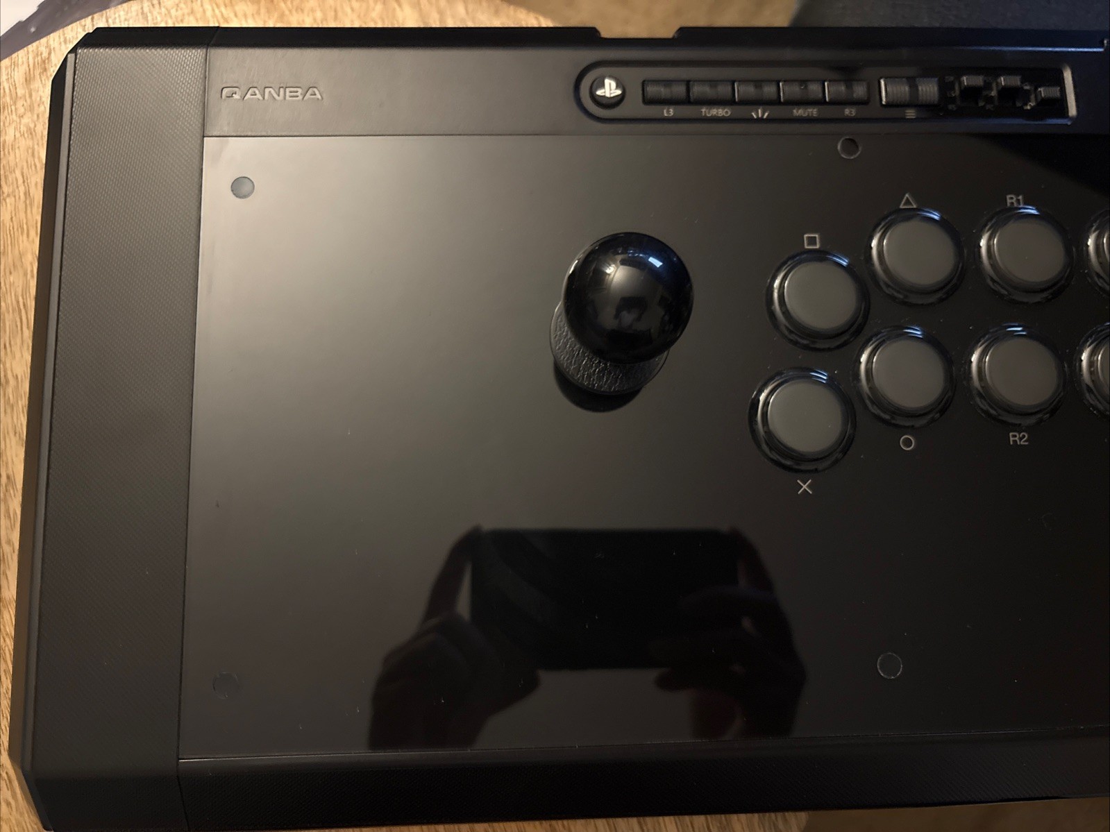 Qanba Q7 Obsidian 2 Wired Joystick For PS5, PS4, PC, W/ Qanba Gravity KS Buttons
