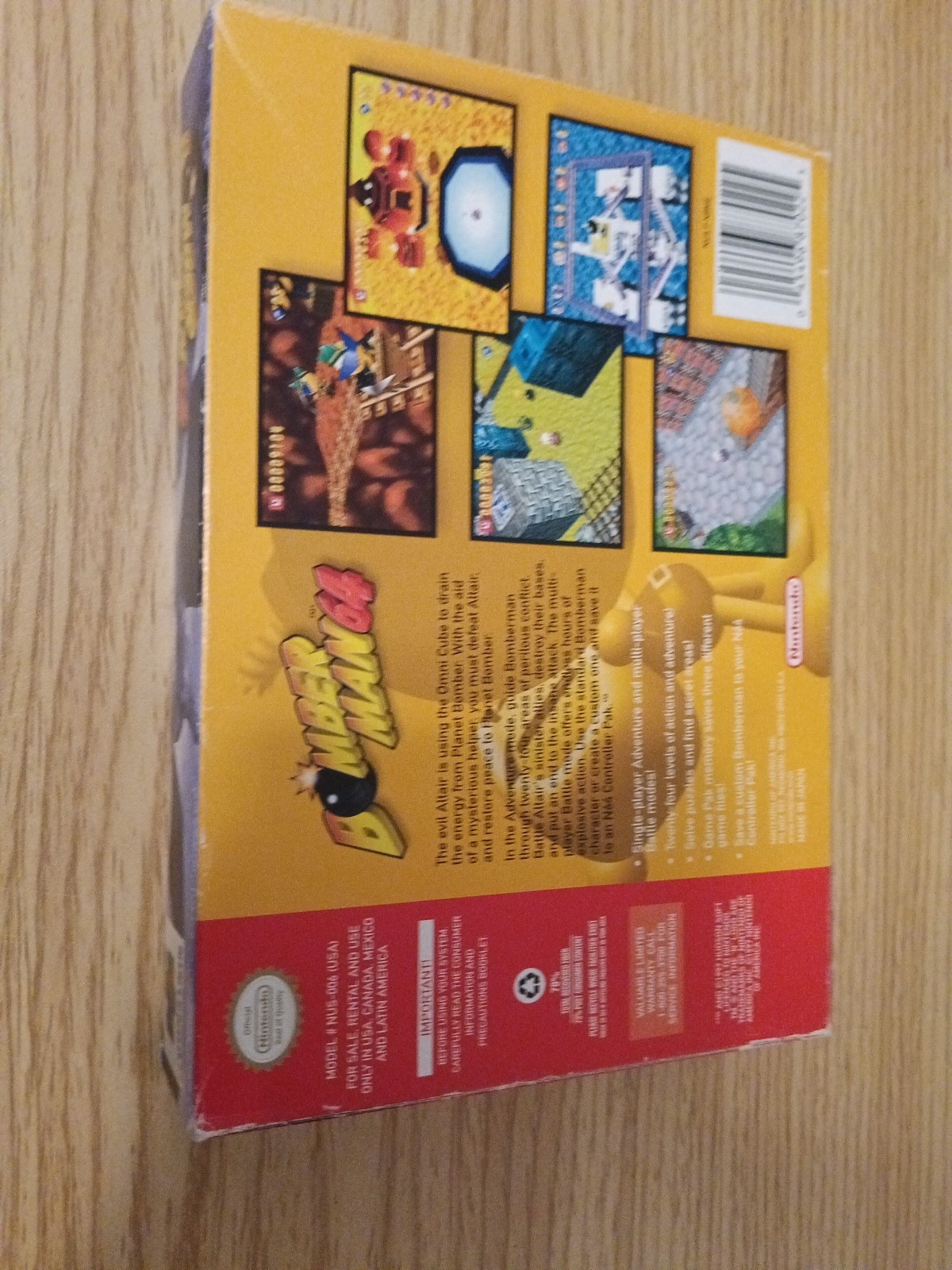 Bomberman 64 (Nintendo 64, 1997) N64 Authentic Box Only
