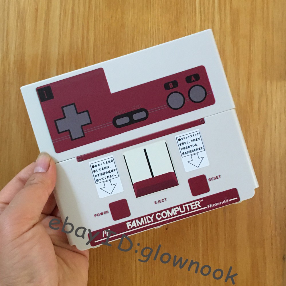 A Retro Gaming Relic Famicom Nintendo New 3DS cover Faceplates Shell Rare!Hot!