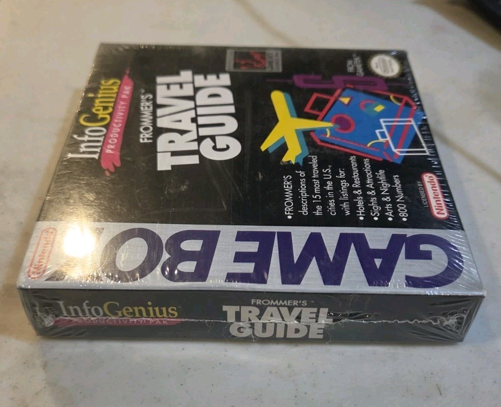 InfoGenius Productivity Pak: Frommer’s Travel Guide (Nintendo Game Boy)