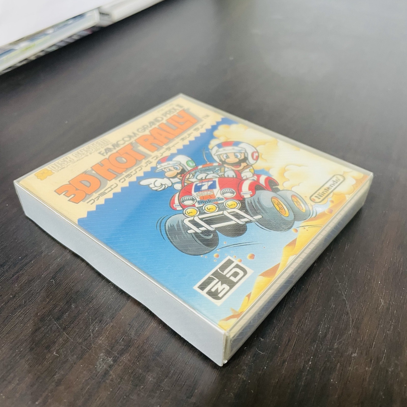 “New” Famicom Grand Prix ll 3D Hot Rally 1988 Nintendo Disk System FSC-TDRE