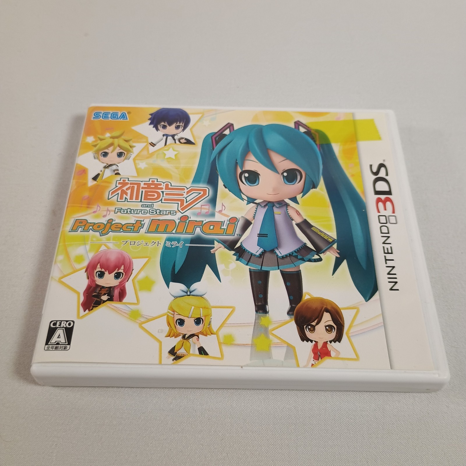 Japanese Nintendo 3DS Hatsune Miku Project Mirai CIB w/ AR Cards Japan Import