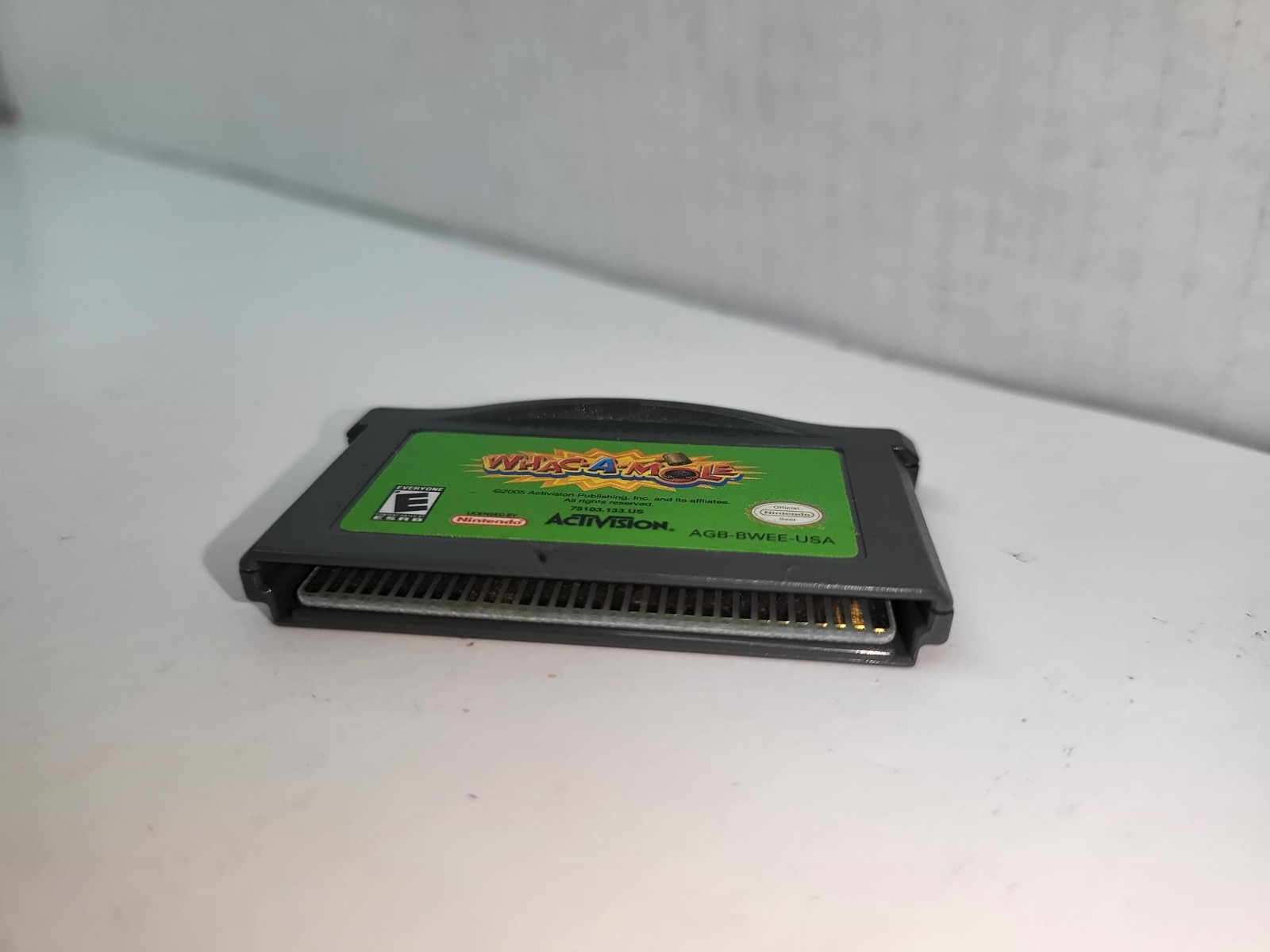 WHAC A MOLE Nintendo Game Boy Advance Game cartridge Only TESTED #P11