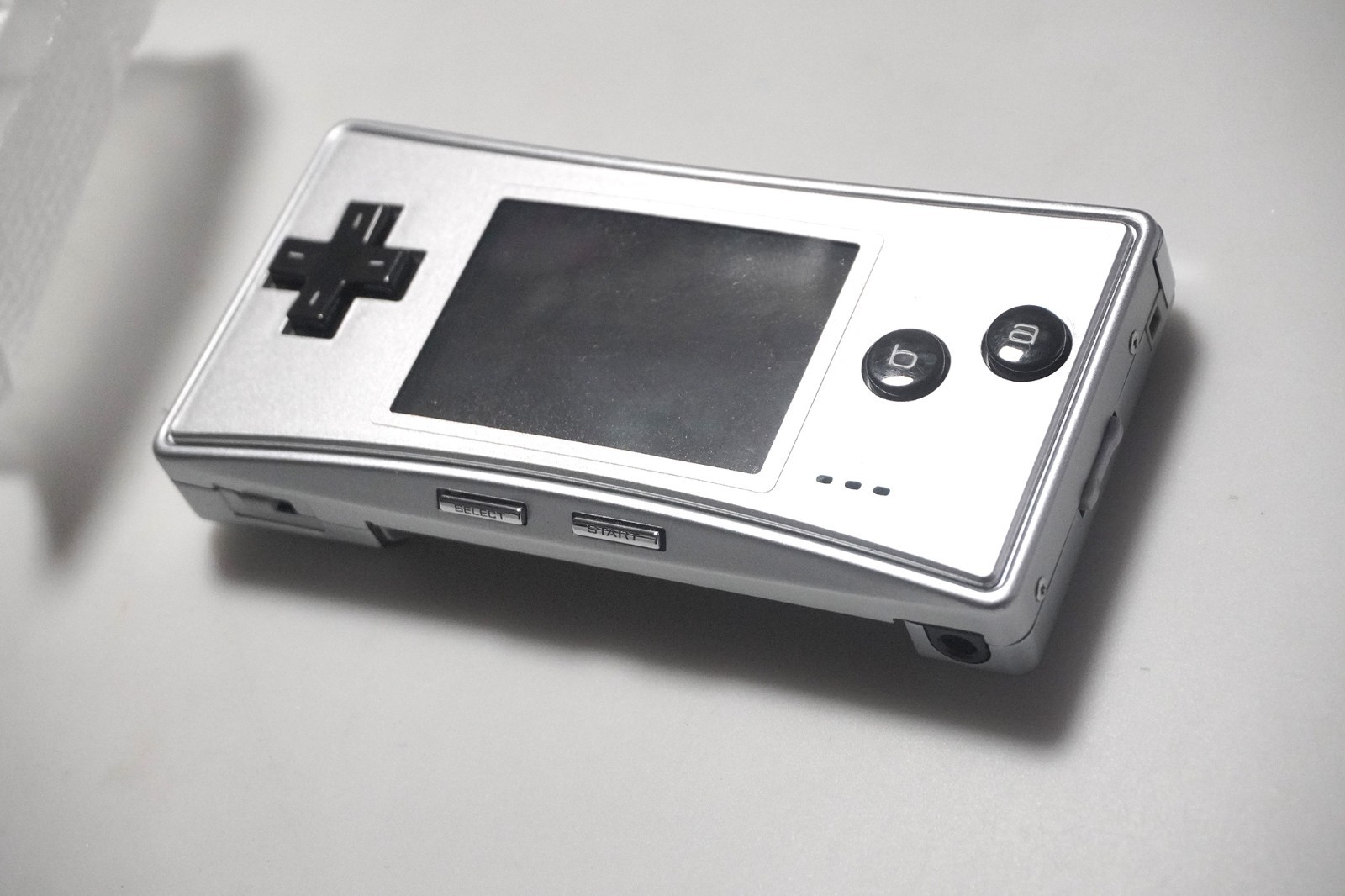 Nintendo Game Boy Micro Silver console boxed Excellent Universal Handheld System