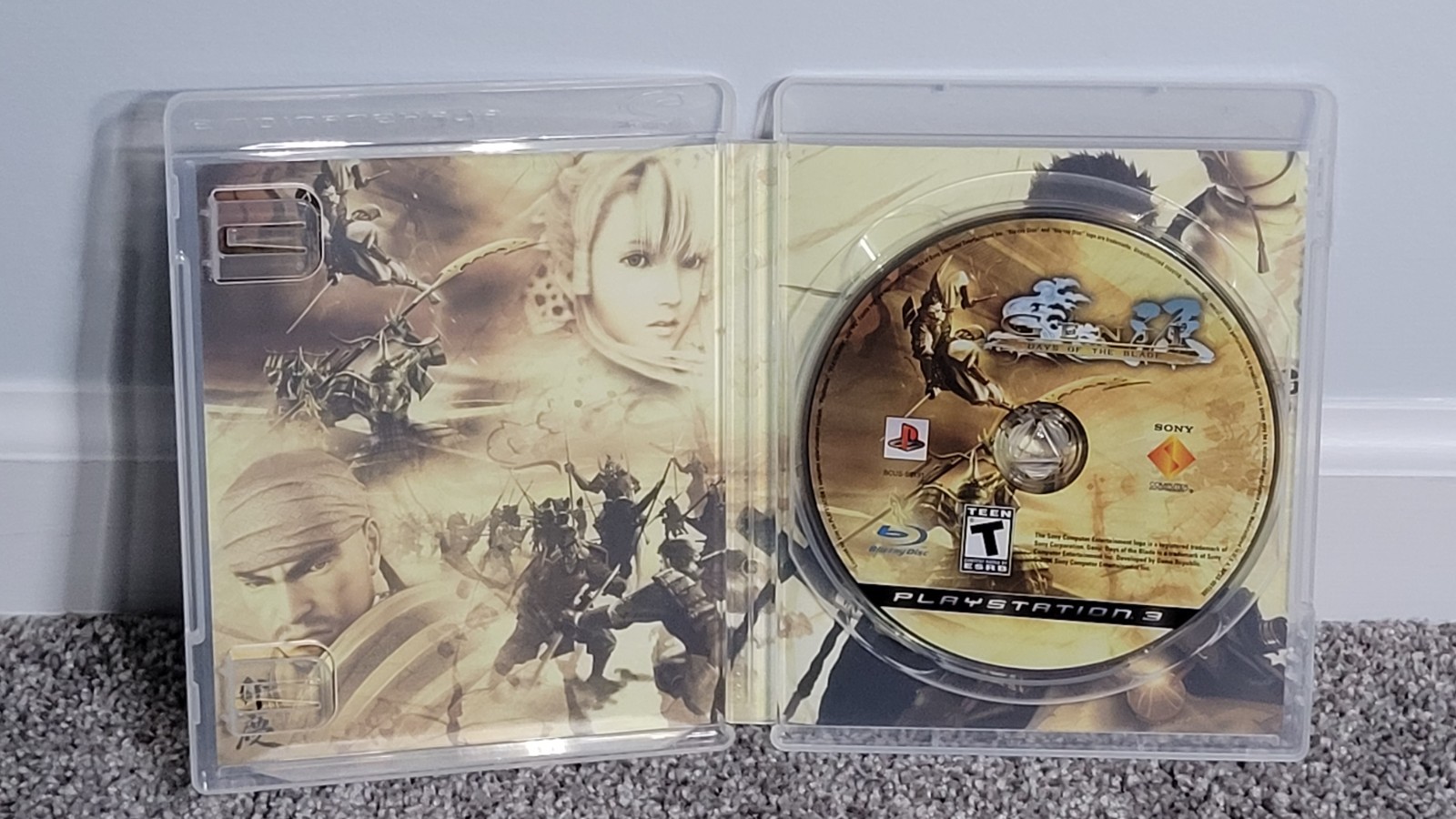 Genji: Days of the Blade (Sony PlayStation 3, 2006) VG RARE Classic