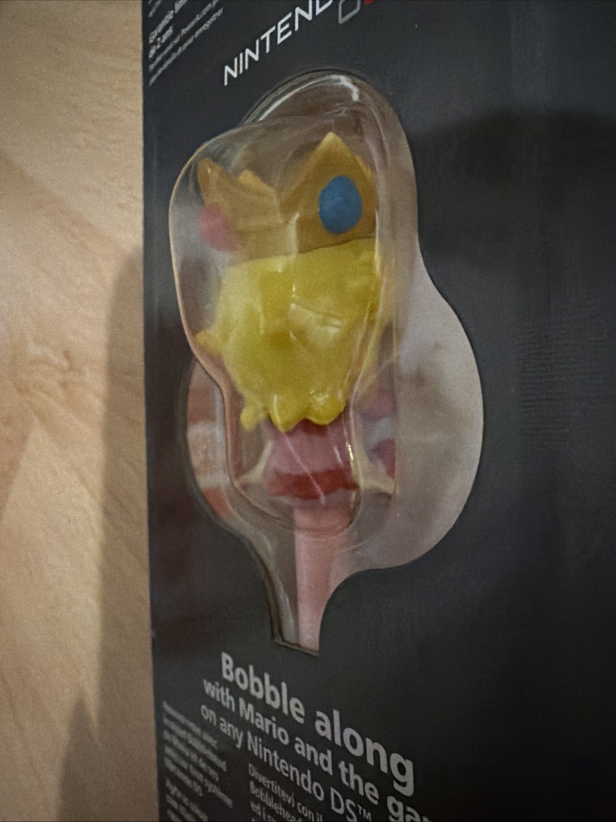 RARE Factory Sealed Baby Princess Peach Nintendo DS Bobblehead Stylus