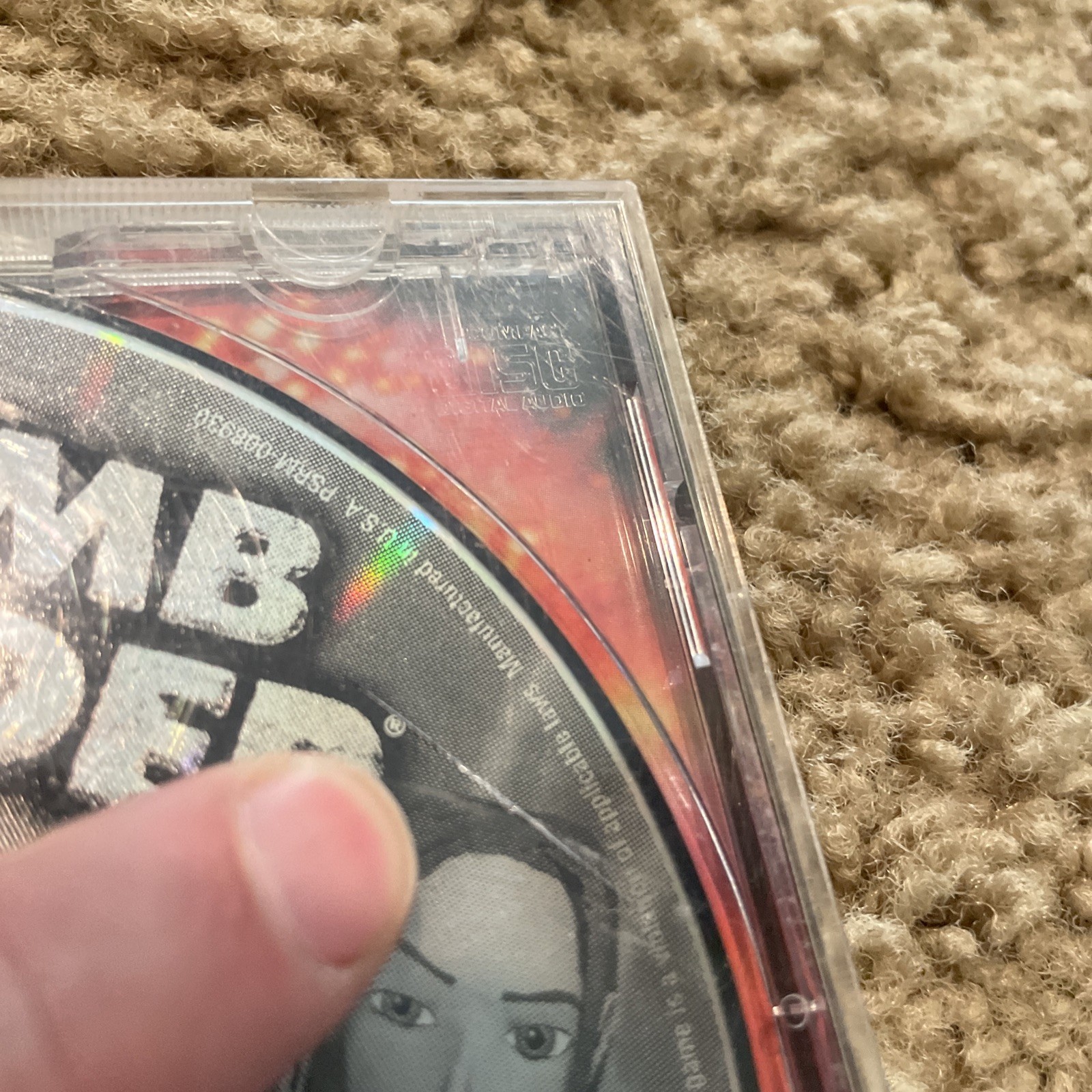 Tomb Raider II 2 Greatest Hits -Sony PlayStation PS1- Tested Video Game