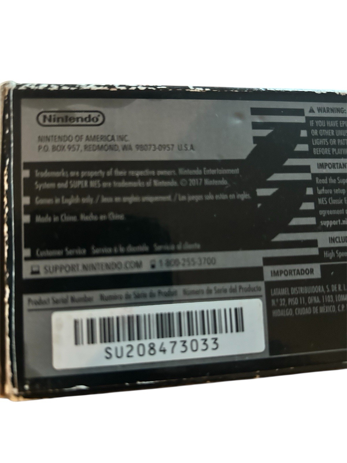 Nintendo Classic Mini SNES 512MB Game Console – Gray
