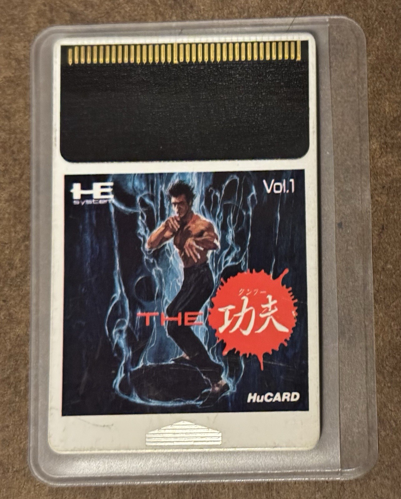 The Kung Fu China Warrior PC Engine 1987 Japan Import US Seller TESTED