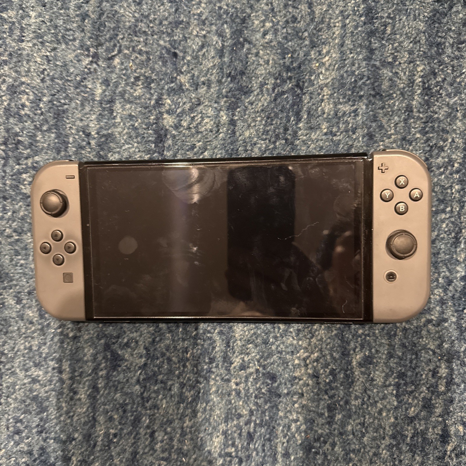 Nintendo Switch OLED System Gray w/Joy-Cons + Dock + Accessories