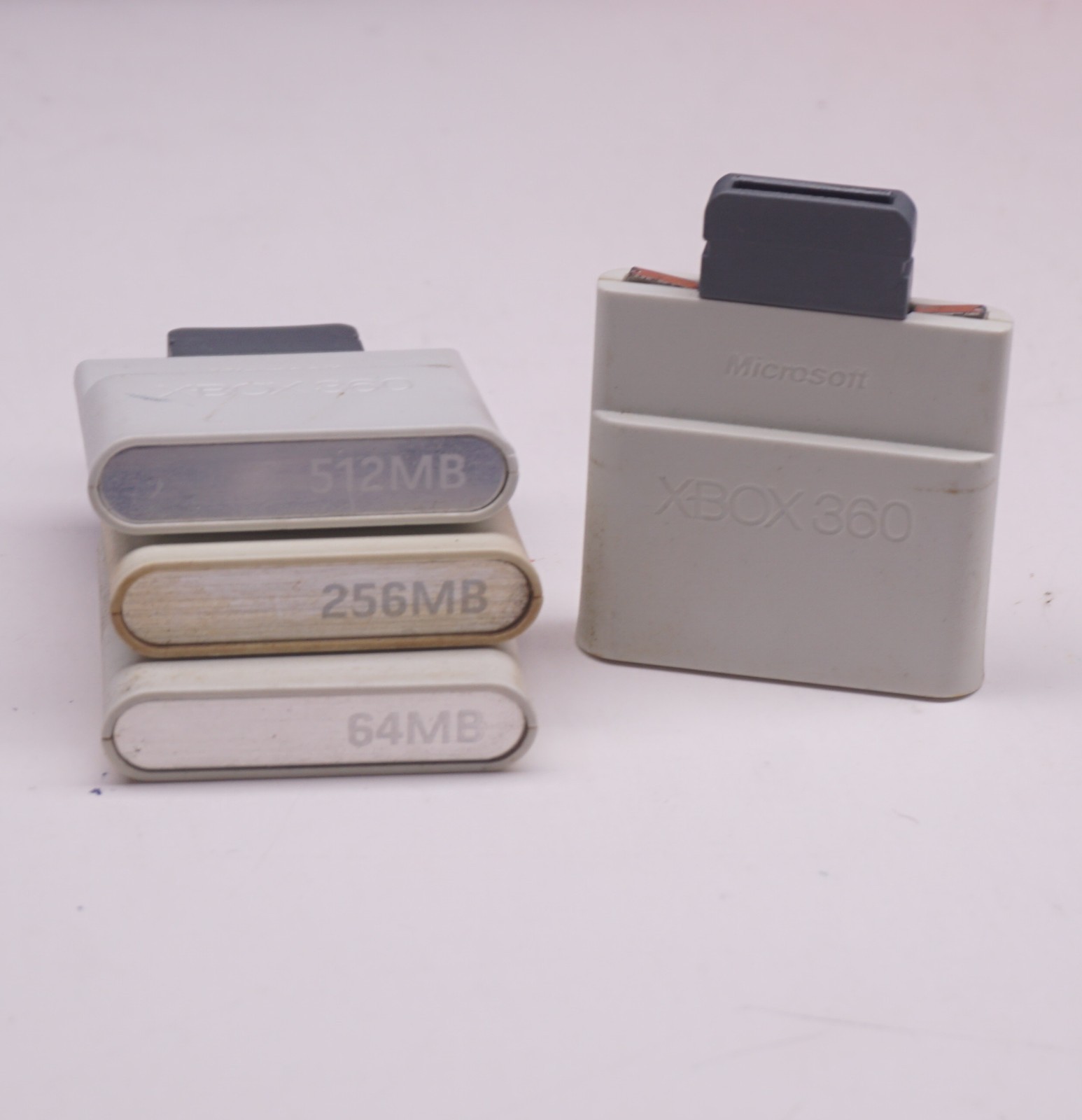 Microsoft Xbox 360 Memory Card White Original OEM 512 256 64 mb – You Pick