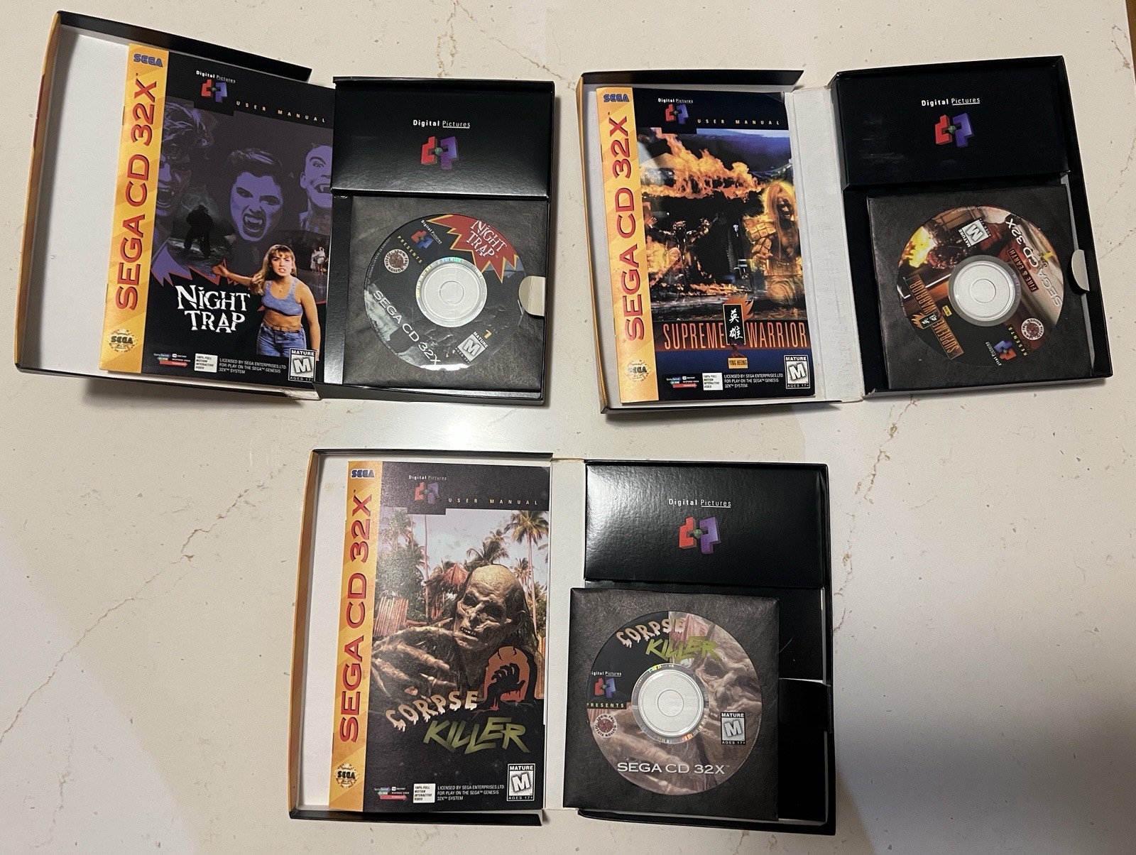 Sega CD Games Lot