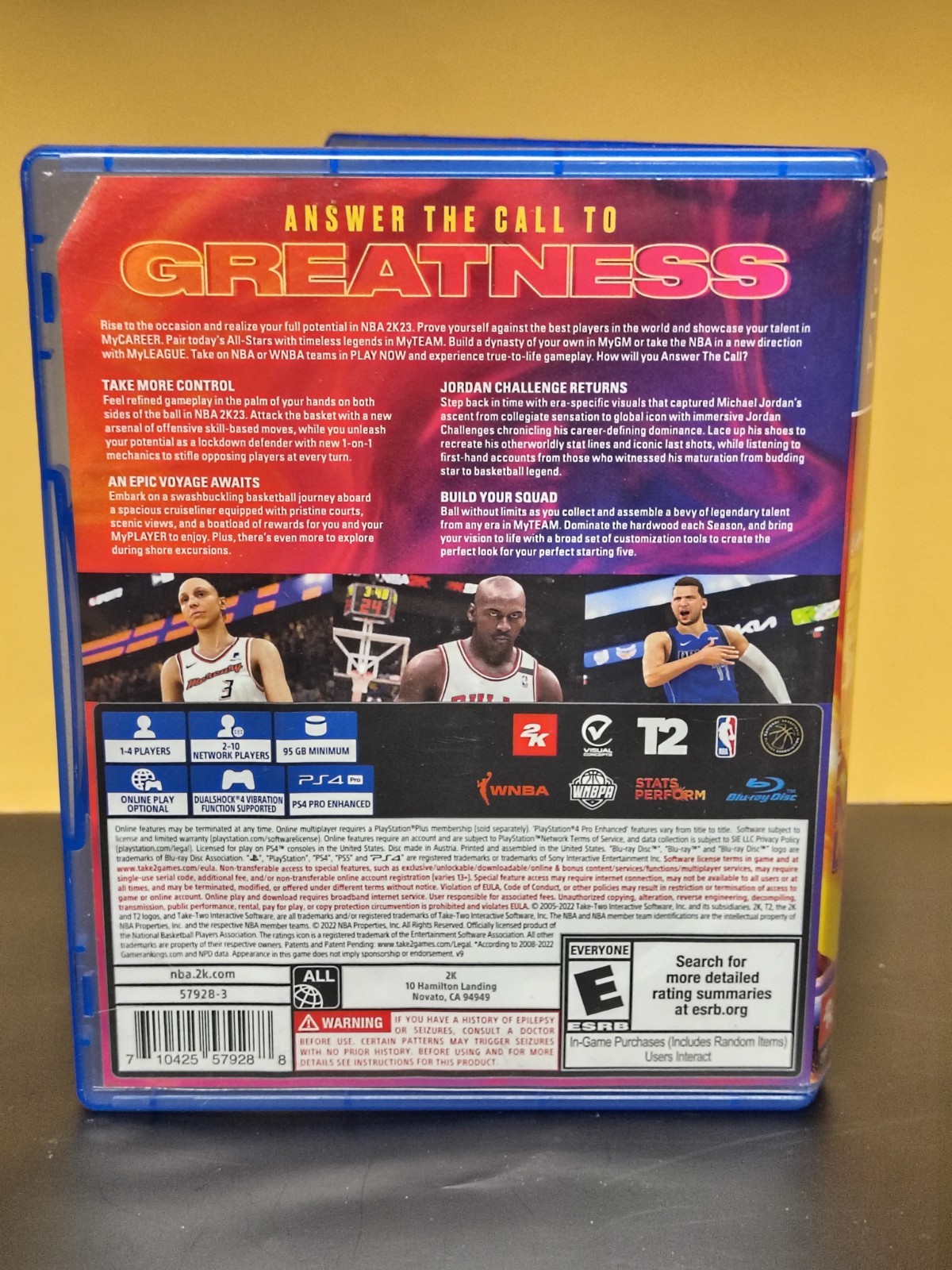 NBA 2K23 (Sony PlayStation 4, PS4) TESTED W/ FREE SHIPPING!