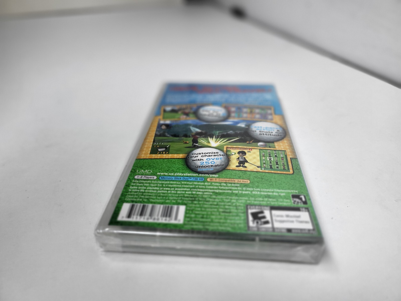 NEW MINT Factory Sealed Hot Shots Golf Open Tee game for (Sony PSP)