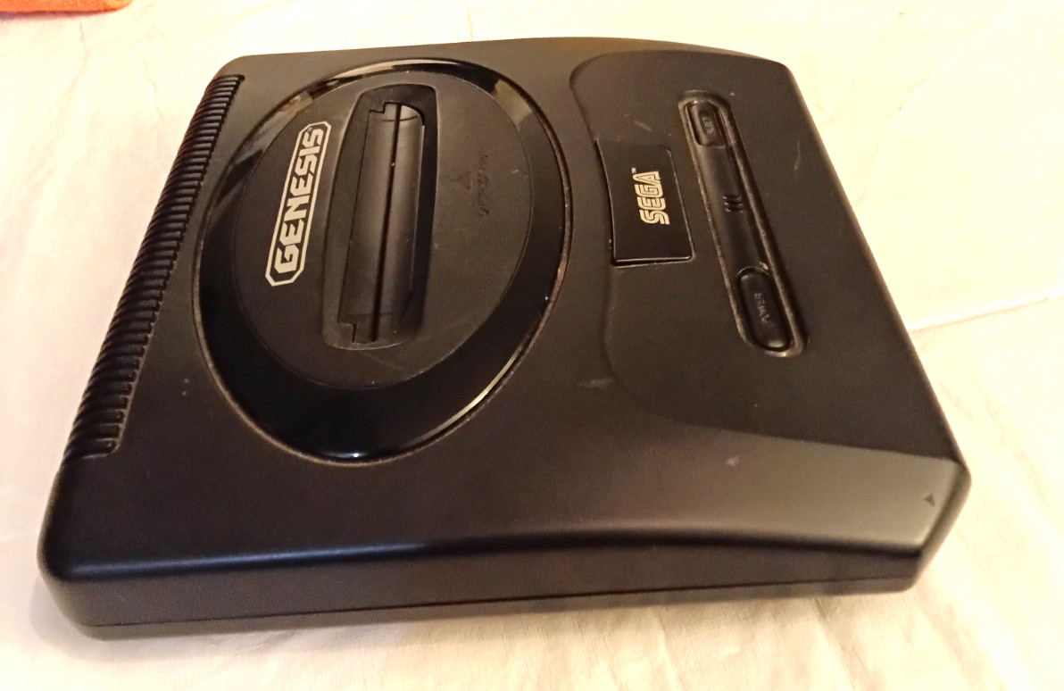 Sega Genesis Console MK-1631A Complete Hook-Ups & Controller Work Perfectly!