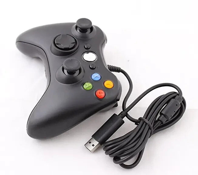Wired Controller USB For PC Compatible With Xbox 360 / Windows 7 8 10 11 Gamepad