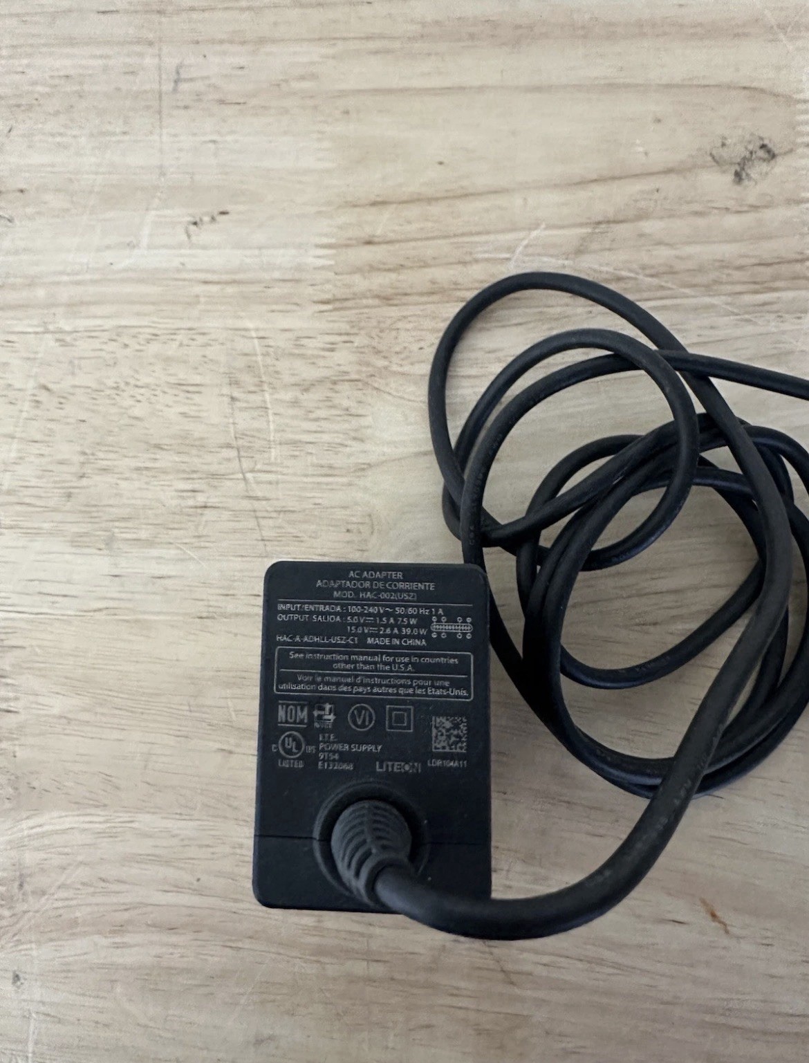 Original Nintendo Switch AC Adapter Power Charger USB Type C HAC-002