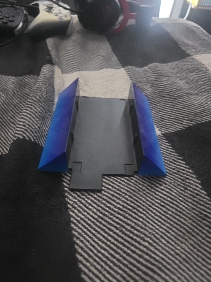 Sony OEM PlayStation 2 FAT Vertical Console Stand SCPH-10040 Blue Black