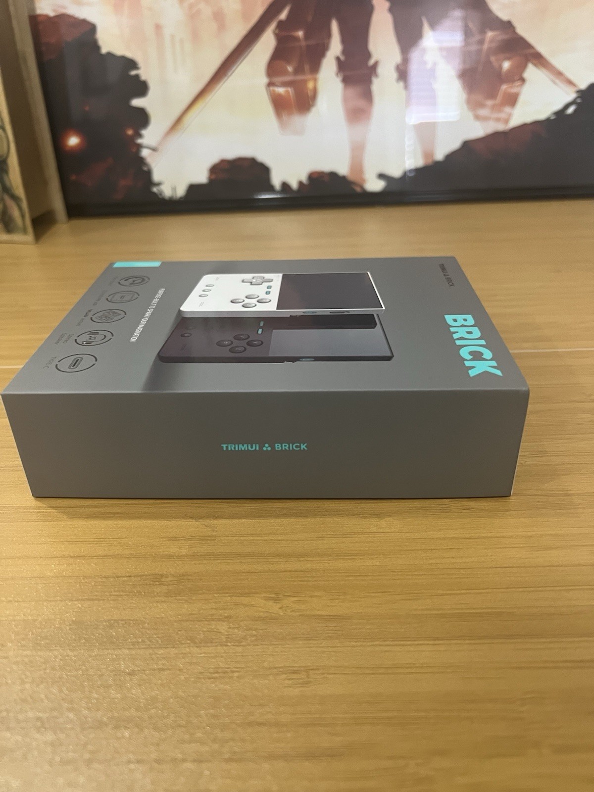 TrimUI Brick Purple Open Source Handheld Game Console with 64GB