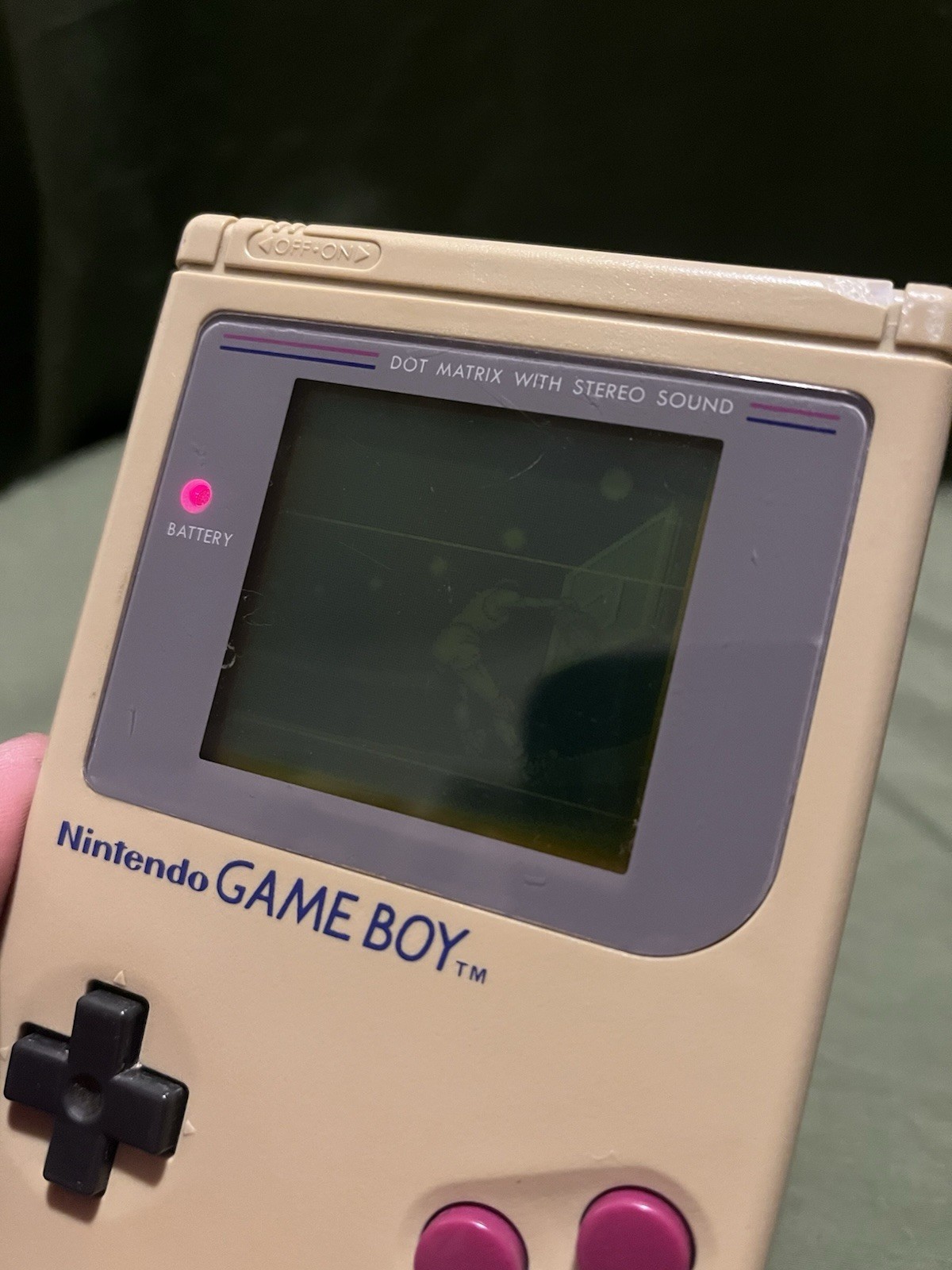 Nintendo Game Boy💎Original Gray Handheld Console Tested Works & Cleaned💎