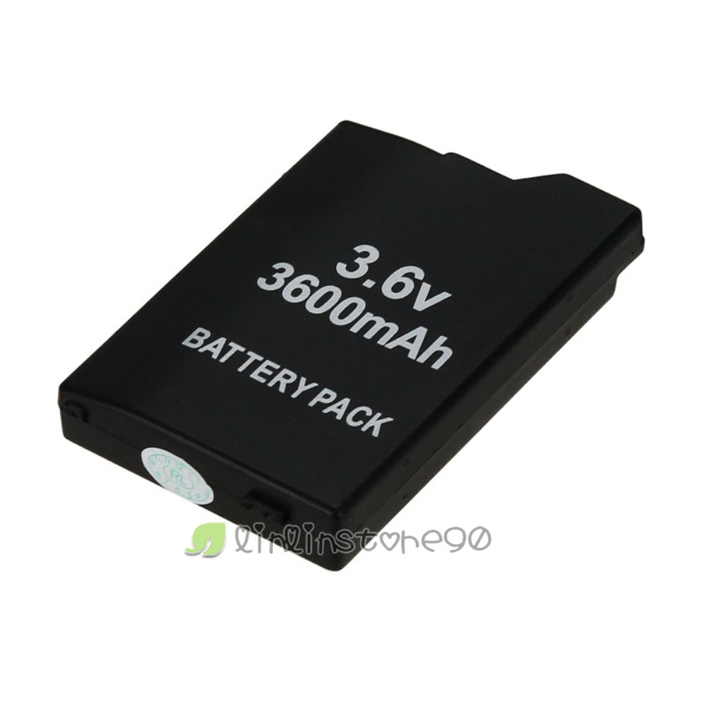 1~2Pcs 3600mAh Rechargeable Battery for Game PSP Slim 2000/2001/3000/3001/3003
