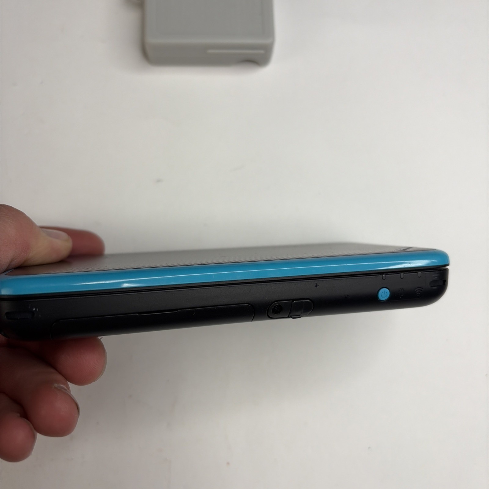 Nintendo 2DS XL Console – Black/Turquoise W Charger Stylus US Model Repair!