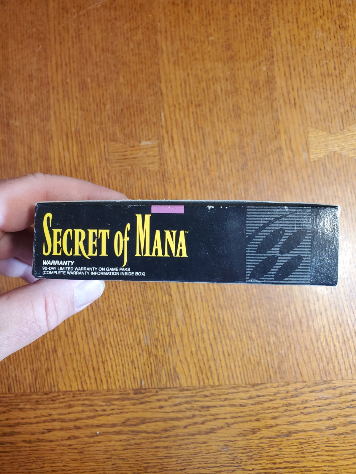 Secret Of Mana SNES Original Box Only Manual And Map
