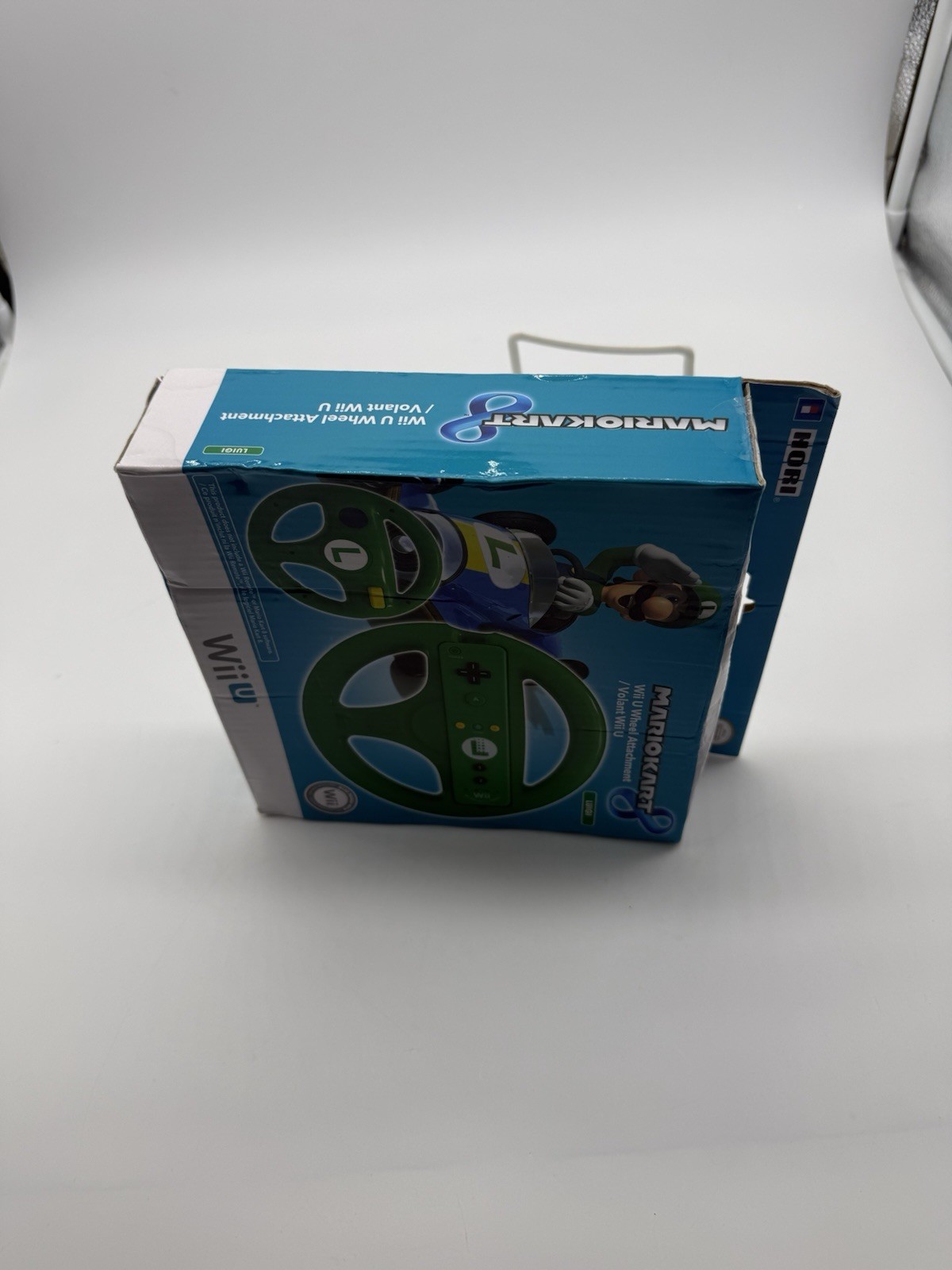 Nintendo Wii Mario Kart Racing Wheel Luigi Green RVL-024 OEM Wii U New in Box