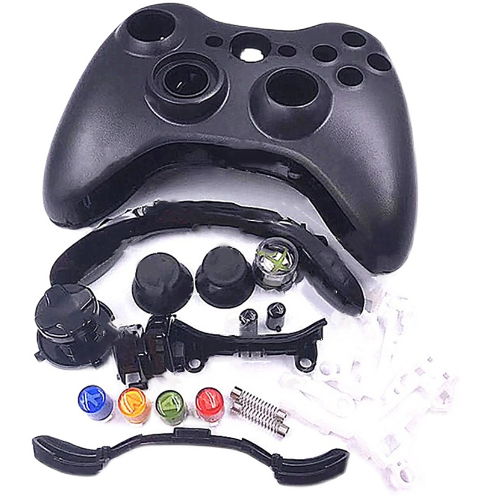 Replacement For Xbox 360 Wired/Wireless Controller Full Shell Cover Buttons Mod