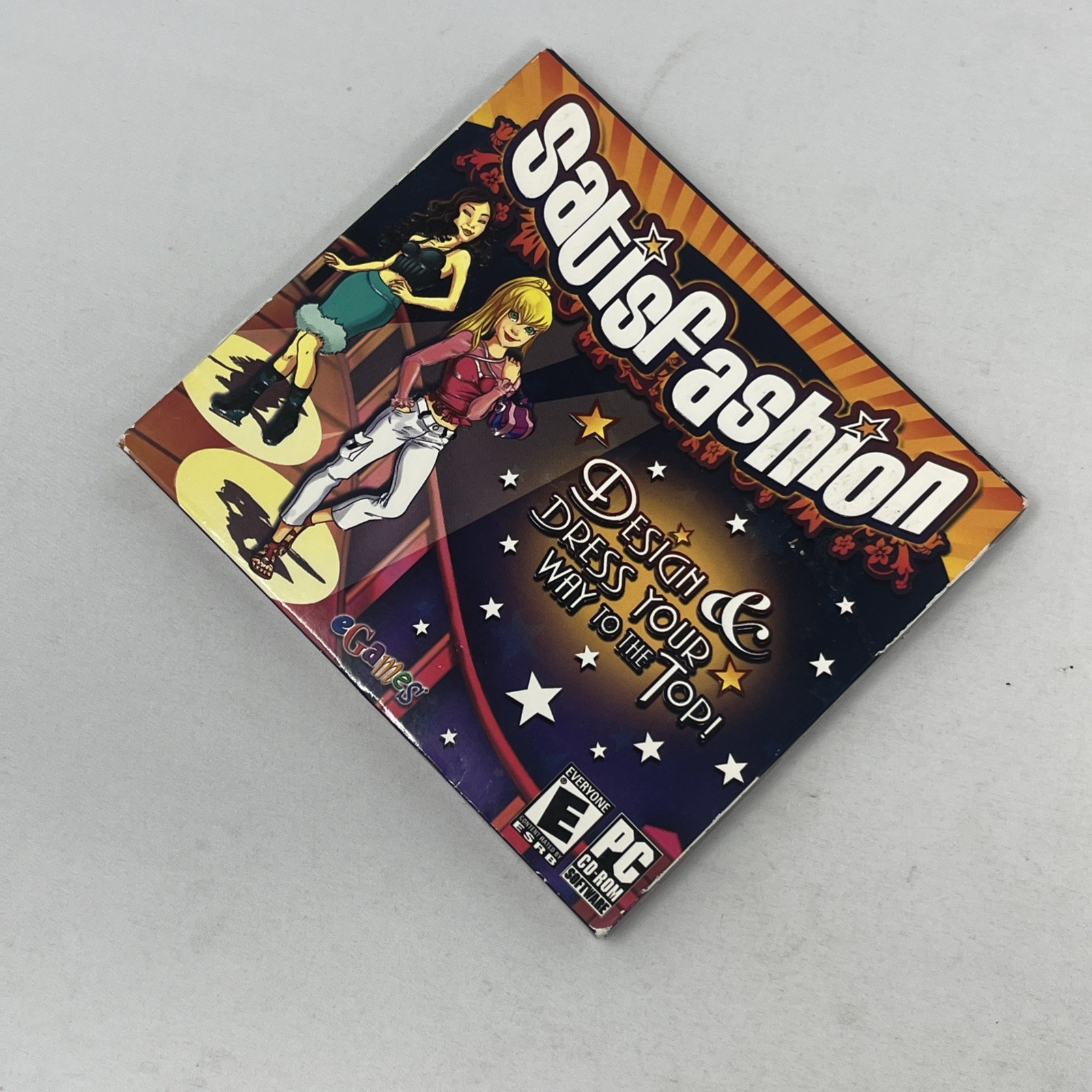Video Game PC Satisfashion Design & Dress your way to the top NEW SEALED Jewel