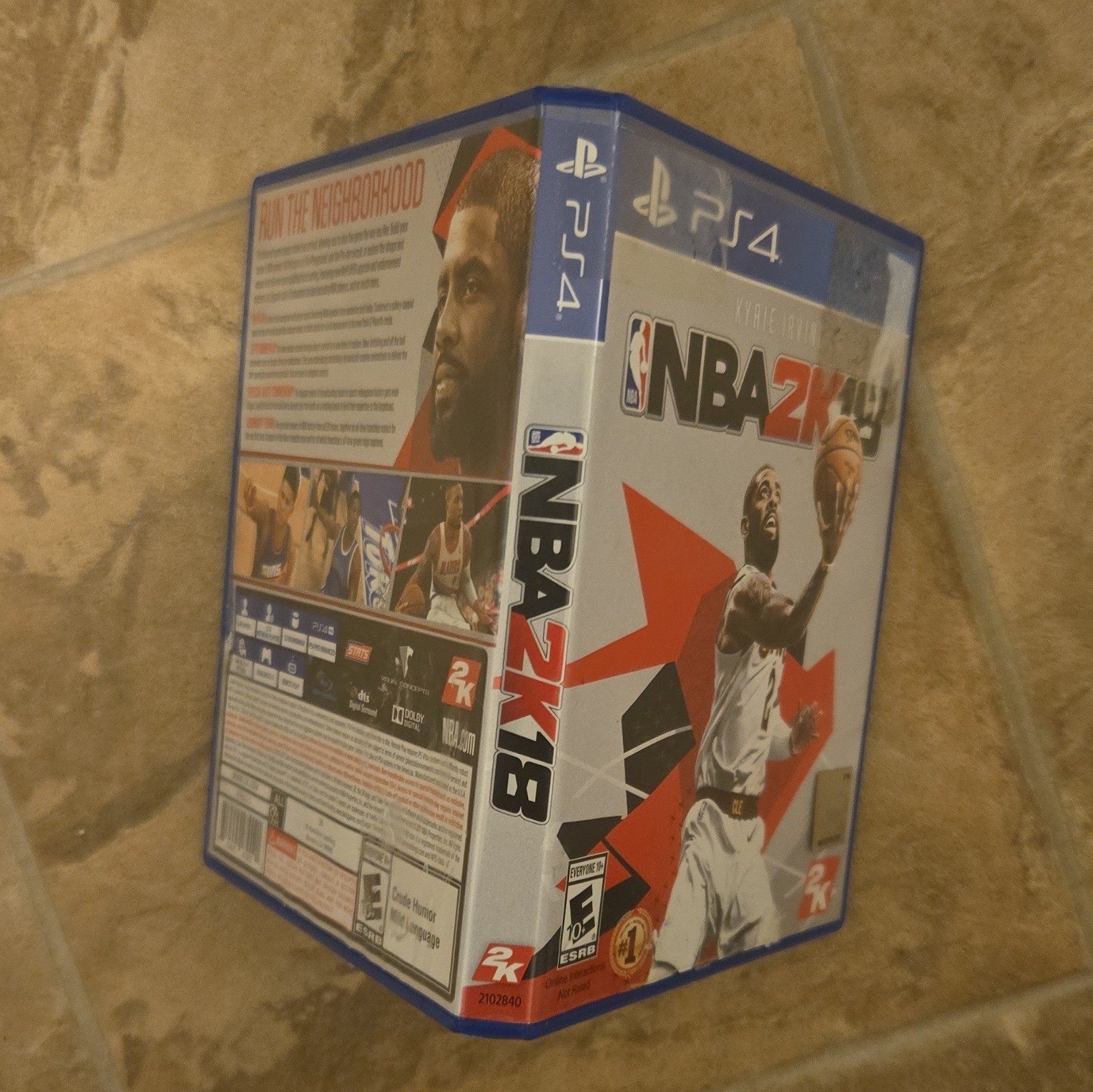 2K NBA 2K18 Basketball Sports PS4 E10+ (Everyone 10+) NBA 2K Series