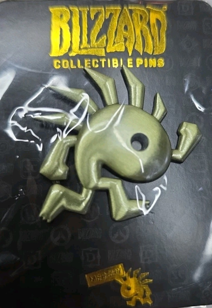 Blizzard Warcraft Merchy Murloc Gold Pin BlizzCon Exclusive 2016 Wow New