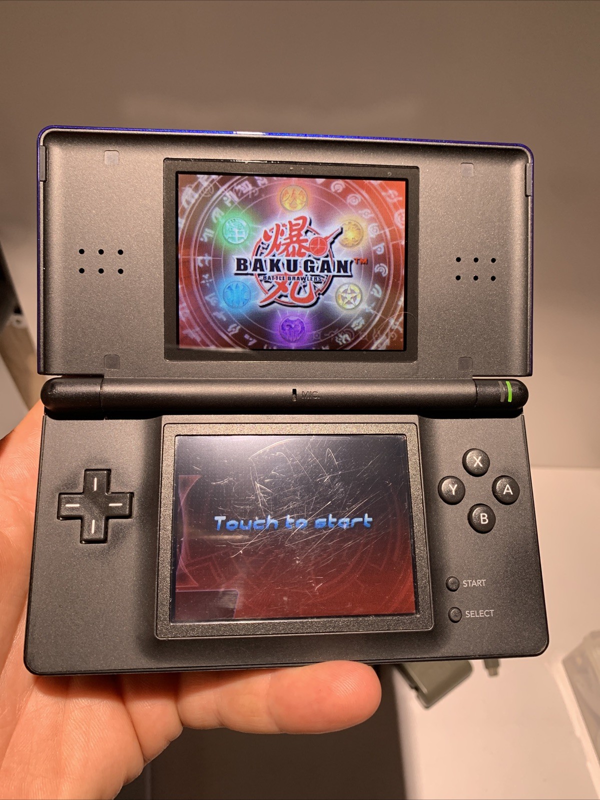 Nintendo DS Lite BLUE Used Working With Charger
