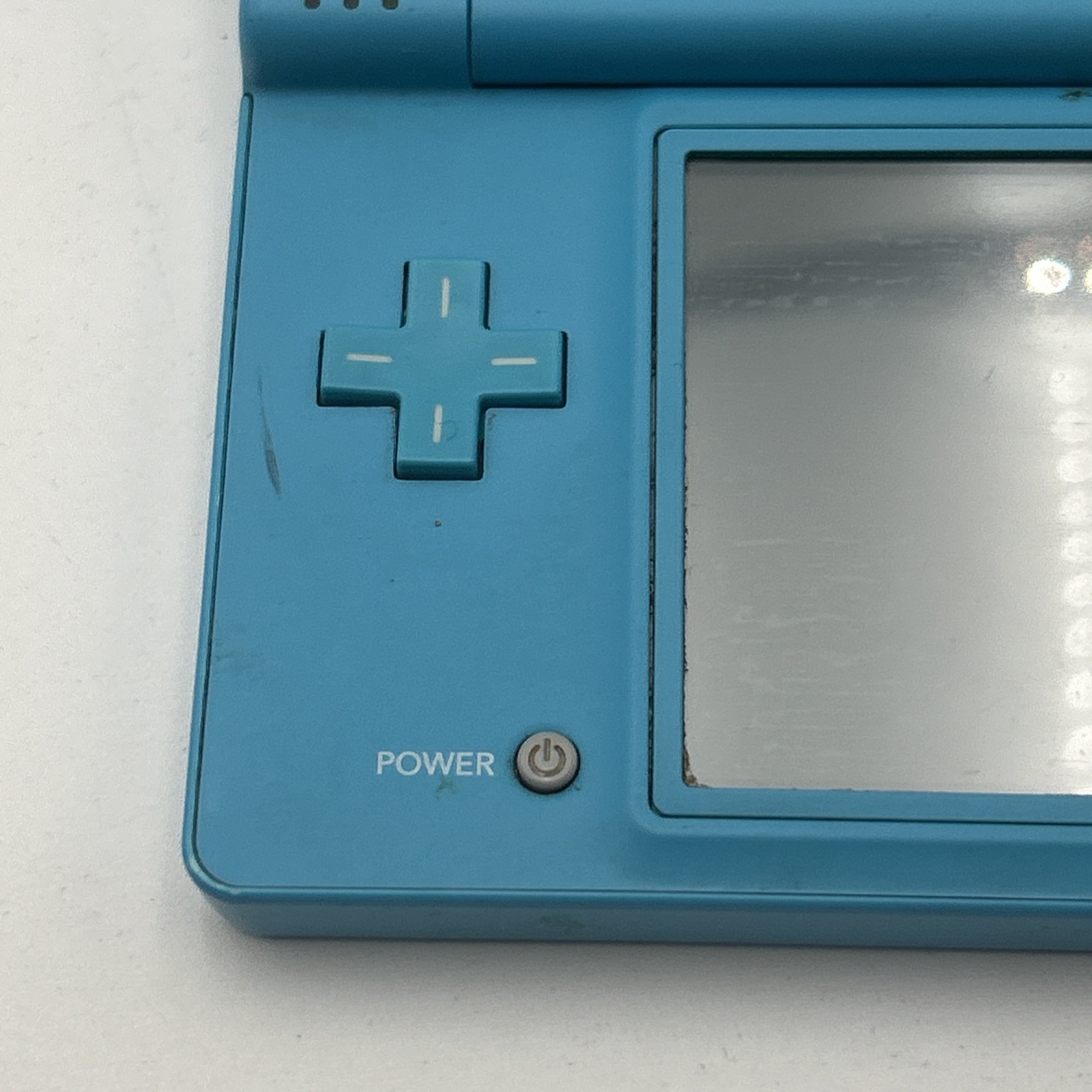 Nintendo DSi TWL-001 Teal Blue No Charger Or Stylus L And R Buttons Bad READ