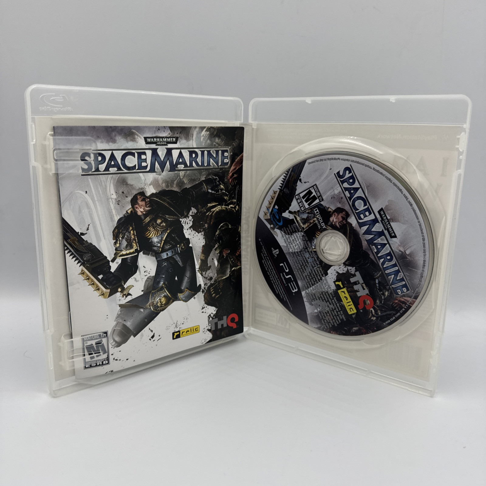 Warhammer 40,000: Space Marine (PlayStation 3 PS3, 2011) Complete CIB Tested
