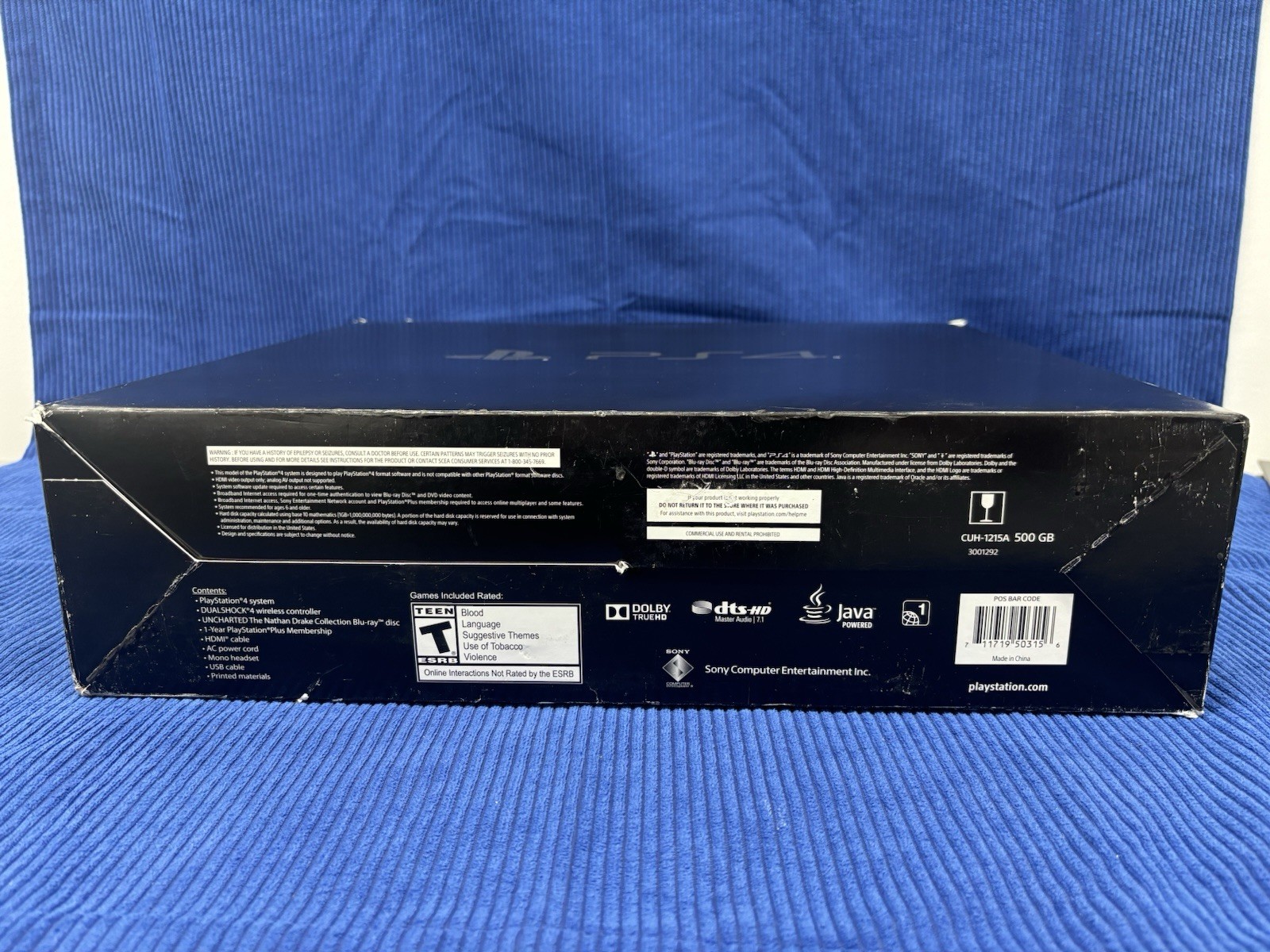 Sony PlayStation 4 Limited Taco Bell Edition – Gold Console 500GB Sealed