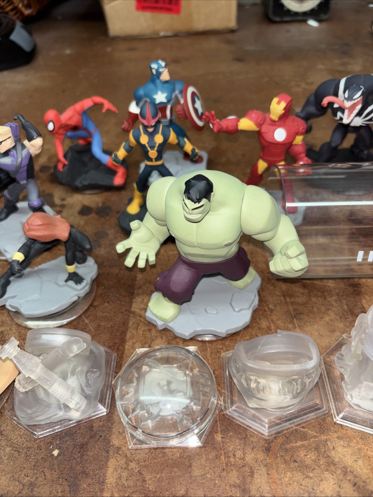 Disney Infinity Stars Wars Marvel Super Heroes Lot Power Discs 29 Pieces EUC