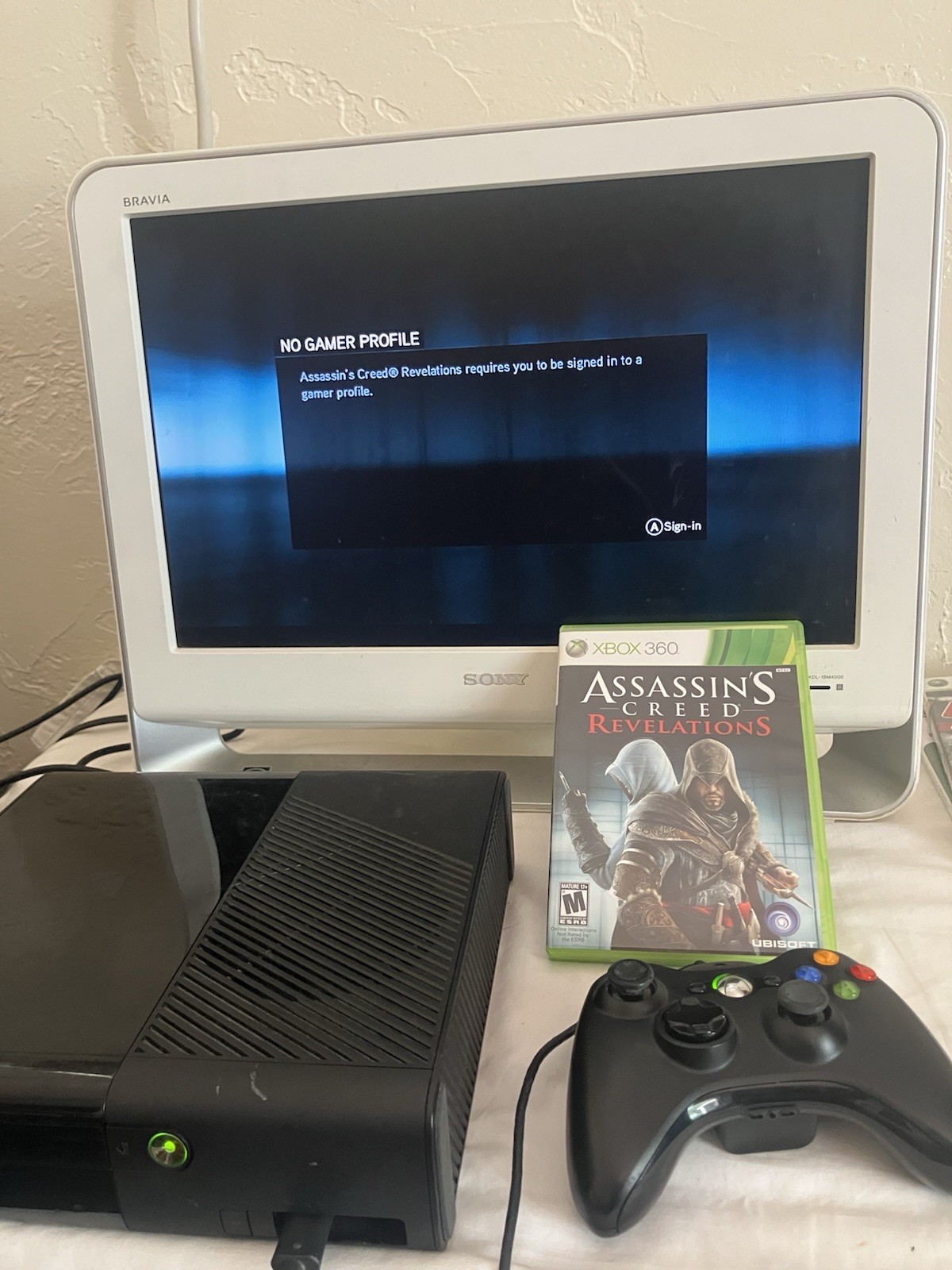Microsoft Xbox 360 E 250GB Console #1538 W/ 9 Games, Controller, HDMI, Minecraft